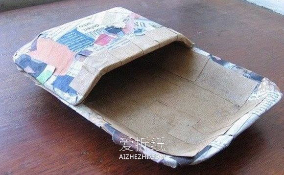 怎么用一次性餐盒做墙上置物架的方法图解- www.aizhezhi.com