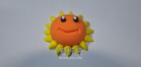 怎么用粘土做植物大战僵尸向日葵的方法- www.aizhezhi.com