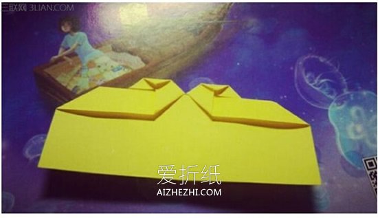 怎么折纸爱心书签的折法图解步骤- www.aizhezhi.com