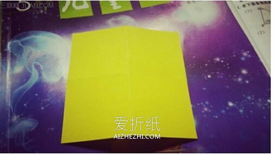 怎么折纸爱心书签的折法图解步骤- www.aizhezhi.com