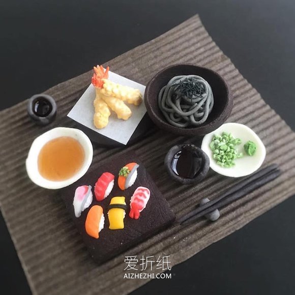 怎么做逼真日式料理造型的糖霜饼干图片- www.aizhezhi.com