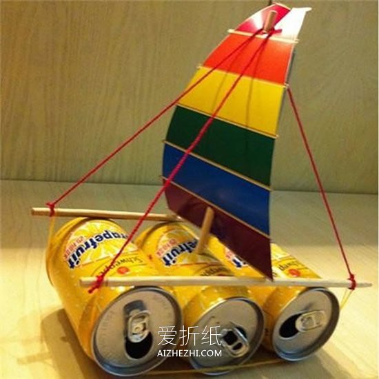 怎么用日常废弃物做儿童手工作品的方法- www.aizhezhi.com