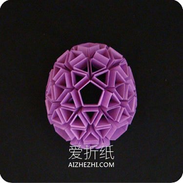 怎么折纸Snapology蛋的折法步骤图解过程- www.aizhezhi.com