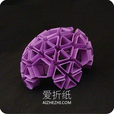 怎么折纸Snapology蛋的折法步骤图解过程- www.aizhezhi.com