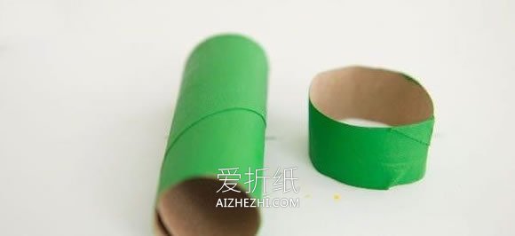 怎么用卷纸芯做忍者神龟手偶的方法教程- www.aizhezhi.com