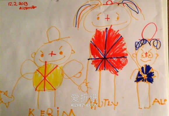 怎么将孩子涂鸦作品做项链吊坠的创意方法- www.aizhezhi.com