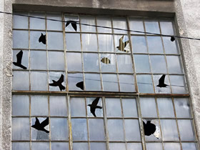 怎么创意改造破损窗户玻璃的艺术方法