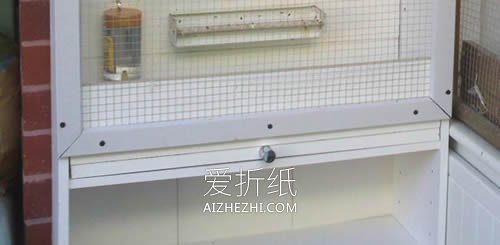 怎么用旧书柜做大型鸟笼的方法图解- www.aizhezhi.com