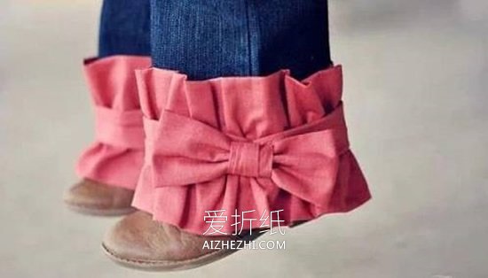 怎么改造加长儿童裤子的方法图片- www.aizhezhi.com