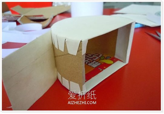 怎么用胶带芯做西瓜收纳盒的方法图解- www.aizhezhi.com