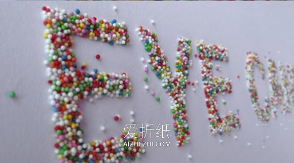 怎么做文字装饰板的方法图解教程- www.aizhezhi.com