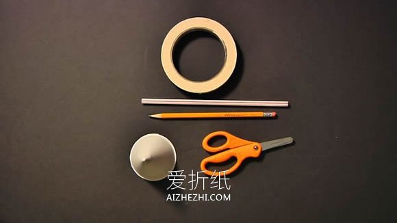 怎么用吸管和漏斗做儿童喇叭玩具的方法图解- www.aizhezhi.com