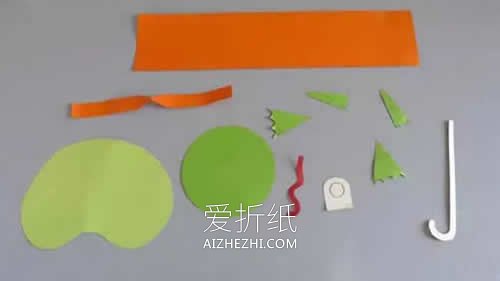 怎么用卡纸做大嘴怪的方法图解- www.aizhezhi.com