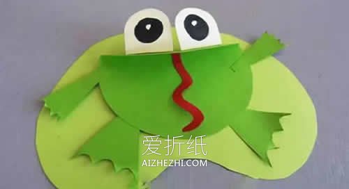 怎么用卡纸做大嘴怪的方法图解- www.aizhezhi.com