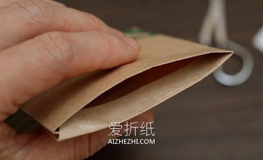 怎么用星巴克手提袋做钱包的方法图解- www.aizhezhi.com