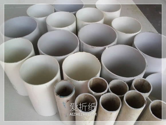 怎么用PVC管做庭院装饰的方法图解- www.aizhezhi.com