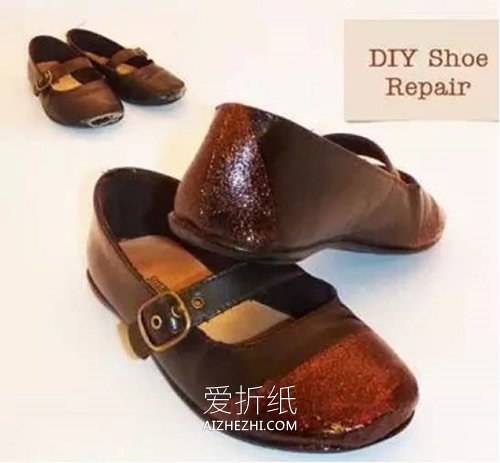 怎么改造旧鞋子的创意方法图解- www.aizhezhi.com