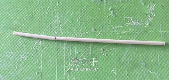 怎么用一次性筷子做粘土画摆件的方法图解- www.aizhezhi.com
