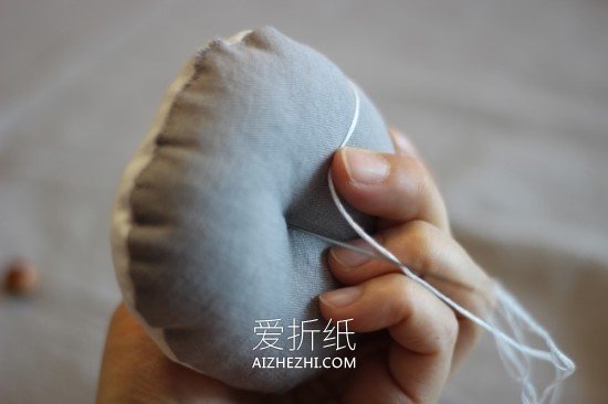 怎么做中国风布艺南瓜针插的方法图解- www.aizhezhi.com