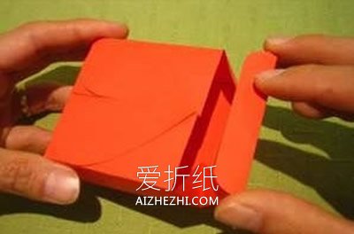 怎么用卡纸做情人节礼品盒的方法图解- www.aizhezhi.com