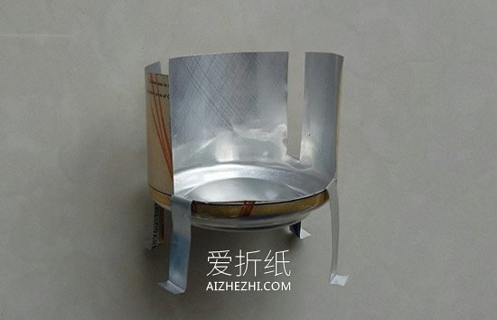 怎么用易拉罐做迷你椅子的方法图解- www.aizhezhi.com