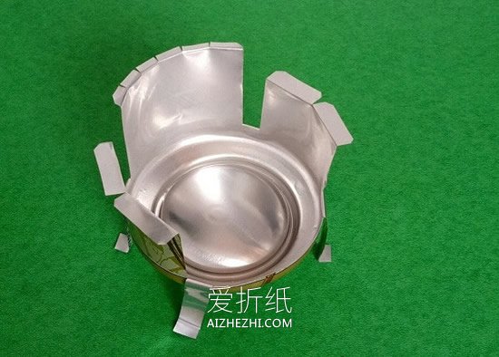 怎么用易拉罐做迷你椅子的方法图解- www.aizhezhi.com
