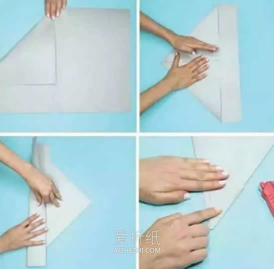 怎么用卡纸做鲨鱼帽子的方法图解- www.aizhezhi.com