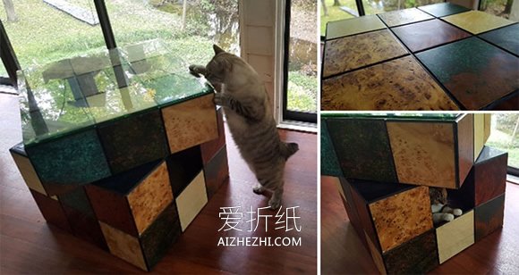 怎么做猫爬架的创意作品图片- www.aizhezhi.com