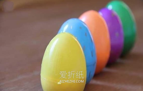 怎么用扭扭蛋做不倒翁玩具的方法图解- www.aizhezhi.com