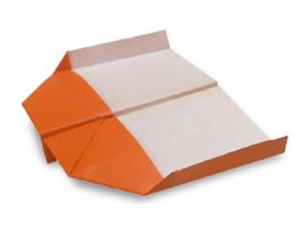 怎么简单折纸平头纸飞机的折法图解教程