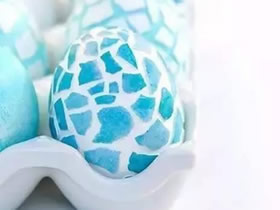 怎么用碎蛋壳做复活节彩蛋的方法图解