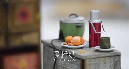 怎么做迷你生活用品模型的作品图片- www.aizhezhi.com