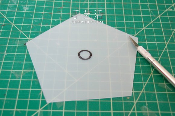 自制华丽吊灯灯罩的做法及图片- www.aizhezhi.com