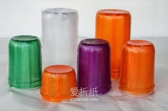 怎么用玻璃瓶做万圣节南瓜灯的方法图解- www.aizhezhi.com