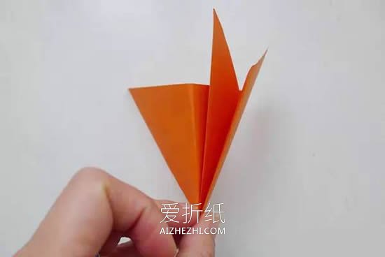 怎么用五角折叠剪纸雪花的方法图解- www.aizhezhi.com