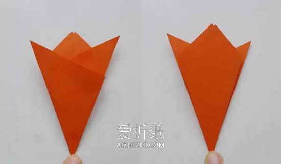 怎么用五角折叠剪纸雪花的方法图解- www.aizhezhi.com