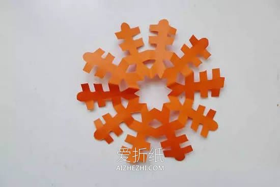 怎么用五角折叠剪纸雪花的方法图解- www.aizhezhi.com