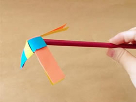 怎么简单折纸风车玩具的折法图解