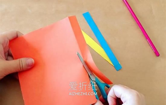 怎么简单折纸风车玩具的折法图解- www.aizhezhi.com