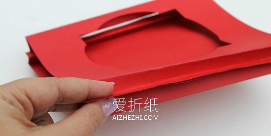 怎么用卡纸做相框风格立体感恩节贺卡的方法图解- www.aizhezhi.com