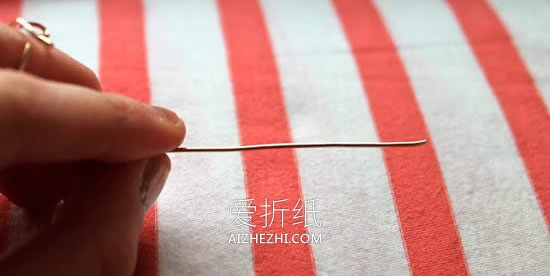 怎么用金属丝做爱心戒指的方法图解- www.aizhezhi.com