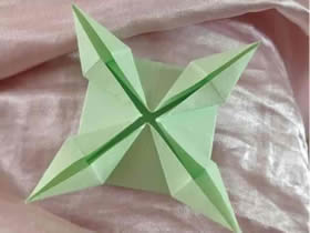 怎么简单折纸花萼的折法图解