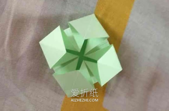 怎么简单折纸花萼的折法图解- www.aizhezhi.com