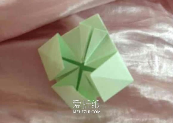 怎么简单折纸花萼的折法图解- www.aizhezhi.com