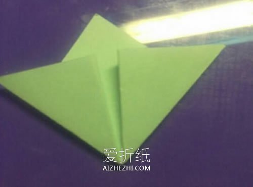 怎么简单折纸五瓣花的折法图解- www.aizhezhi.com