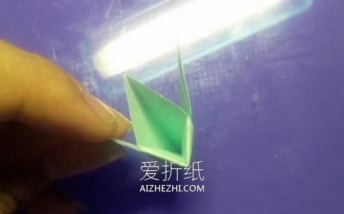 怎么简单折纸五瓣花的折法图解- www.aizhezhi.com