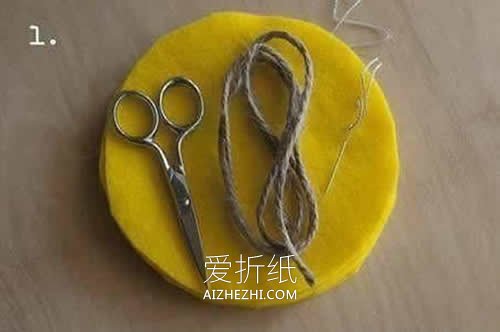 怎么用不织布简单做绣球的方法图解- www.aizhezhi.com