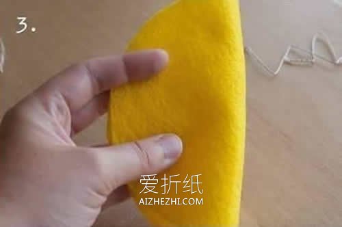怎么用不织布简单做绣球的方法图解- www.aizhezhi.com