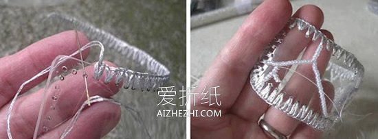怎么用矿泉水瓶做串珠手镯的方法图解- www.aizhezhi.com