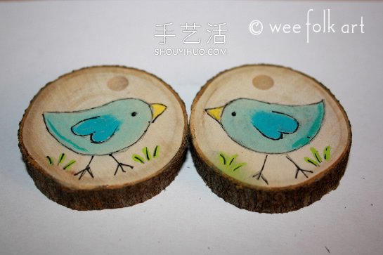 木制纪念章吊坠的制作方法图解教程- www.aizhezhi.com